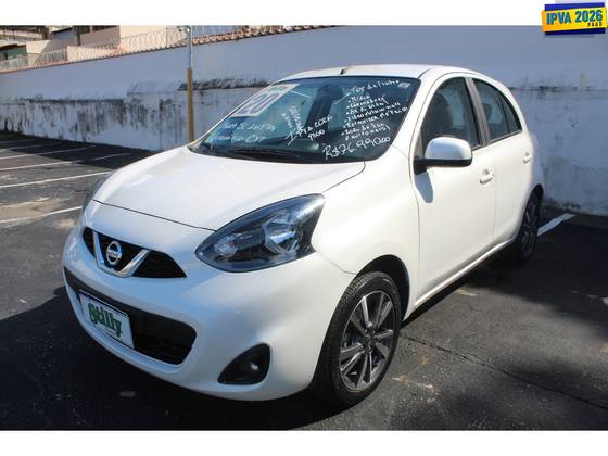 NISSAN MARCH 1.6 SL 16V FLEXSTART 4P XTRONIC NISSAN MARCH 1.6 SL 16V FLEXSTART 4P XTRONIC